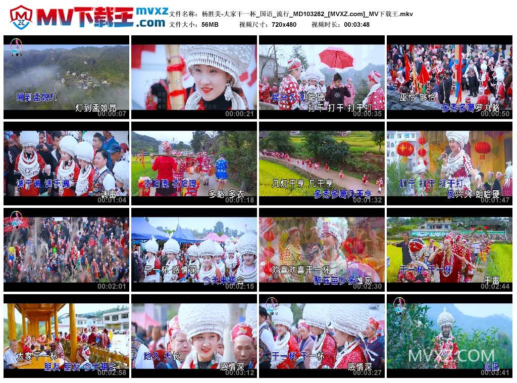 杨胜美-大家干一杯_国语_流行_MD103282